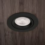 Spot mobil rotund CHOICE GU10 1x50W aluminiu finisaj negru 9cm IP20 ORION - imagine 4