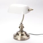 Abajur sticlă de schimb BANKERSLAMP 4-587, finisaj opal lucios, lungime 225mm, lăţime 135mm, inălţime 70mm ORION - imagine 5