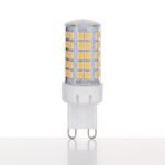 Bec LED  transparent dimabil, G9, 5W, 2700K, 500Lm  lumină albă caldă Lungime 55mm, diametru 19mm ORION - imagine 3