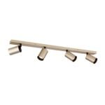 Plafoniera spot SEAN, GU10 4x40W aluminiu finisaj auriu mat, 80x12x6cm IP20 ORION - imagine 2