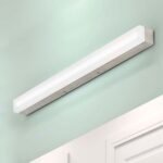 Aplica LED pentru oglindă baie LEDINA, 75 cm, LED 15W/1350lm/3000K otel finisaj crom satinat IP44 ORION - imagine 3