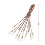 Plafoniera COPPY, E14 12x40W fara bec, cupru masiv, 80cm IP20 ORION - imagine 6