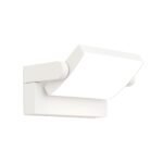 Aplica LED de exterior GINGER pivotanta, LED21W/1700lm/3000K aluminiu finisaj alb, inaltime 10cm IP54 ORION - imagine 2