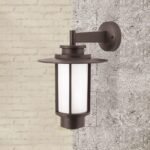 Aplica de exterior TEIKO, E27 1x35W aluminiu finisaj maro, inaltime 36.5cm IP44 ORION