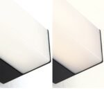 Aplica LED pentru oglindă baie HORIZON, 90 cm,LED18W/1800lm/2CCT 3000/4000K aluminiu finisaj negru IP44 ORION - imagine 5