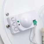 Plafoniera de exterior OBSERVER cu senzor, E27 1x35W aluminiu finisaj antracit, diametru 30cm IP54 ORION - imagine 4