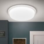 Plafoniera LED LEROX, otel finisaj alb, Ø 30cm LED29W/2100lm/3000K IP20 ORION