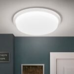 Plafoniera LED LEROX, otel finisaj alb, Ø 30cm LED29W/2100lm/3000K IP20 ORION - imagine 2