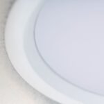 Spot fix rotund SPOCK LED 24W/1850lm/3000K aluminiu finisaj alb 17cm IP20 ORION - imagine 5