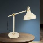 Veioza vintage SCHILLER cu brat flexibil, E14 1x40W otel finisaj kaki-alama antica, 59cm IP20 ORION - imagine 3