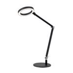 Lampă de masa LED RINGO, 40-75 cm, LED12W/1100lm/2700K aluminiu finisaj negru IP20 ORION - imagine 2