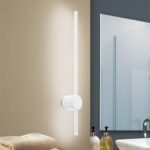 Aplica LED pentru oglindă FERDINAND, 65 cm, LED12W/1450lm/3000K aluminiu finisaj alb IP54 ORION