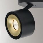 Plafoniera spot SPECTER, LED 2X11W/700lm/DTW 1700-3000K aluminiu finisaj negru-auriu, 19.4x8.4cm IP20 ORION - imagine 4