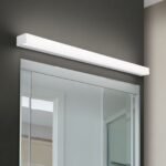 Aplica LED pentru oglindă baie HORIZON, 90 cm,LED18W/1800lm/2CCT 3000/4000K aluminiu finisaj crom IP44 ORION - imagine 3