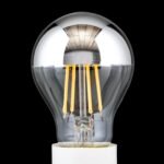 Bec LED pentru oglindă argintiu dimabil, E27, 8W, 2700K, 720Lm  lumină albă caldă ORION - imagine 4