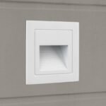 Aplica LED incastrata LORO, LED2W/1300lm/30K aluminiu finisaj alb, diametrul 7.6cm IP65 ORION - imagine 4