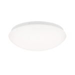 Plafoniera LED NEDO, cu abajur din sticlă acrilica opal mat, LED 16W/975lm/3000K otel finisaj alb, 30cm IP20 ORION - imagine 2