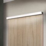 Aplica LED pentru oglindă baie HORIZON, 90 cm,LED18W/1800lm/2CCT 3000/4000K aluminiu finisaj negru IP44 ORION - imagine 3
