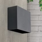 Aplica LED de exterior AKZENT, LED12W/580lm/3000K aluminiu finisaj antracit, inaltime 15cm IP65 ORION - imagine 4