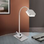 Lampă de masa LED STENO, 48cm, LED 5W/380lm/3000K otel finisaj crom satinat IP20 ORION - imagine 2