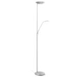 Lampadar LED COBRA, 181cm, LED 23+6W/2300+600lm/2200-6000K otel finisaj crom satinat IP20 ORION - imagine 2