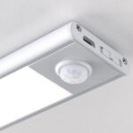 Lampă de masa LED cu baterie NORMAN, argintie, 30cm, LED2W/130lm/3000K IP 20 ORION - imagine 5