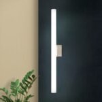 Aplica LED VISAGIST, S14d LED 8W/680lm/2700K otel crom satinat, 50cm IP20 ORION - imagine 2