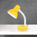Veioza flexibila NEMO, E27 1x40W otel finisaj alb-galben, 33cm IP20 ORION - imagine 3