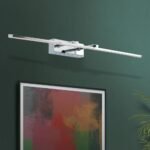 Lampă de tablou LED PUBLIO, pivotant, 75cm LED15W/1150lm/3000K otel finisaj crom IP20 ORION
