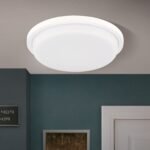 Plafoniera LED LEROX, otel finisaj alb, Ø 30cm LED29W/2100lm/3000K IP20 ORION - imagine 3