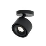 Plafoniera spot SPECTER, LED 11W/700lm/DTW 1700-3000K aluminiu finisaj negru-auriu, 8.2x8.4cm IP20 ORION - imagine 2