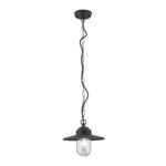 Pendul pentru exterior EDWARD, E27 1x60W aluminiu finisaj antracit inaltime 100cm IP44 ORION - imagine 2