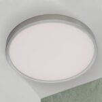 Plafoniera LED LERO, titan, rotundă, 30cm LED27W/2700lm/4000K aluminiu IP 20 ORION - imagine 3