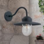 Aplica pentru exterior EDWARD,  E27 1x60W aluminiu finisaj antracit inaltime 30cm IP44 ORION - imagine 3