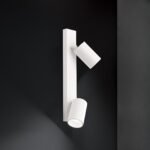 Plafoniera spot SEAN, GU10 2x40W aluminiu finisaj alb, 35x12x6cm IP20 ORION