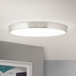 Plafoniera LED BULLY, Ø 28 cm, satinată LED28W/2300lm/3000K aluminiu IP 20 ORION - imagine 3