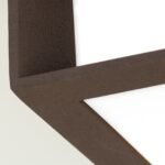 Plafoniera de exterior HENRY, E27 2x35W aluminiu finisaj corten, diametrul 26cm IP44 ORION - imagine 5