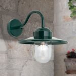 Aplica pentru exterior EDWARD,  E27 1x60W aluminiu finisaj verde inaltime 30cm IP44 ORION