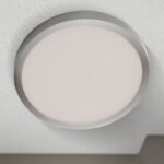 Plafoniera LED LERO, titan, rotundă, 23cm LED22W/2100lm/3000K aluminiu IP 20 ORION - imagine 5