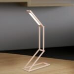 Lampă de masă cu baterie FALTO, 60cm LED 3W/105lm/3000K aluminiu finisaj auriu IP20 ORION - imagine 3