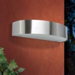 Aplica de exterior BOGA, E27 1x35W otel inoxidabil finisaj cromat, inaltime 5.5cm IP44 ORION - imagine 4