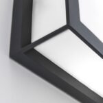 Plafoniera de exterior HENRY, E27 2x35W aluminiu finisaj antracit, diametrul 26cm IP44 ORION - imagine 5