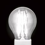 Bec LED transparent dimabil, E14, 5W, 2700K, 540Lm  lumină albă caldă ORION - imagine 5