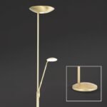 Lampadar LED COBRA, 181cm, LED 23+6W/2300+600lm/2200-6000K otel finisaj alama mata IP20 ORION - imagine 6
