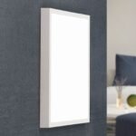 Plafoniera LED LERO, alb, patrat, 30cm LED25W/2400lm/3000K aluminiu IP 20 ORION - imagine 2