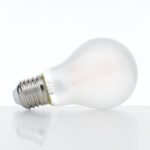 Bec LED mat dimabil, E27, 8W, 2700K, 806Lm  lumină albă caldă ORION - imagine 2
