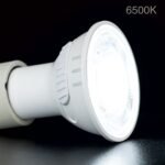 Bec LED  alb dimabil, GU10, 3.6W, 3CCT 2700/3000/4000K, 345Lm  lumină albă caldă Lungime 54mm, diametru 50mm ORION - imagine 5