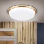 Plafoniera LED LEROX, otel finisaj alama, Ø 30cm LED29W/2100lm/3000K IP20 ORION