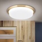 Plafoniera LED LEROX, otel finisaj alama, Ø 30cm LED29W/2100lm/3000K IP20 ORION - imagine 2