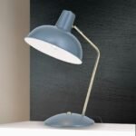 Veioza vintage FEDRA, E14 1x40W otel gri-alama antica, 37.5cm IP20 ORION